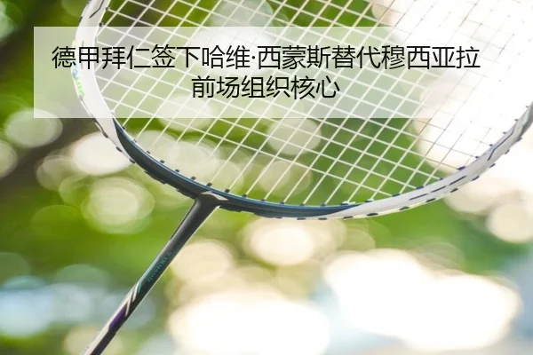 德甲拜仁签下哈维·西蒙斯替代穆西亚拉前场组织核心